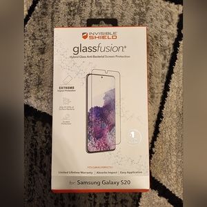 Galaxy S20 Zagg Invisible Shield Glassfusion+